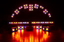 ADJ Encore DBX, IP65 Dual Blinder, 2 x 150 Watt Rgbaw Individual Controllable Cells, RGB Background, Aria X2