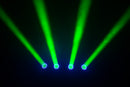 ADJ Vizi Xtreme, 4 x 50W RGBL Wash Beam Moving Head with LED Ring, 360 Degree Continuous Pan/Tilt, Aria X2