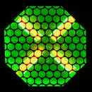 ADJ Vintage X, Scenic Lighting Fixture, 4 x 60 Watt Amber LED, 2000K, RGB Background, Aria X2