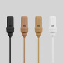 Shure UL4T/C-LM3-A, UniPlex Cardioid Lavalier Microphone, Directional Subminiature Lavalier, Tan