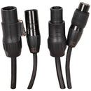 Accu-Cable SPD125, 12 ft - 5-Pin DMX & IP65 Link Cables