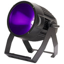 ADJ UV Par 100IP, IP65 Ultraviolet Fixture, 100 Watt UV LED 390-399 Wavelength Range, 120 Degree Beam Angle, Aria X2