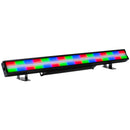 ADJ Jolt Bar FX2, High Powered Linear Bar Strobe Effect, 112 x 5 Watt Cool White LED 448 x 0.5W RGB Color Mixing, 16 All White and 32 Color Zones, 116 Degree Beam Angle, 5 Pin DMX