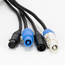Accu-Cable AC5PPCON3, 3 ft - 5-Pin DMX & PowerCon Link Cables