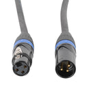 Accu-Cable XLPRO-10, 10 ft Pro XLR M to XLR F