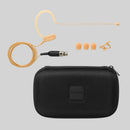 Shure MX153C/O-TQG, Earset Headworn Microphone, Omnidirectional Earset Headworn Microphone, Cocoa