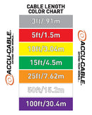 Accu-Cable AC3PDMX50, 50 ft 3-Pin DMX Cable
