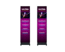 ADJ WMS2 Media Sys DC, Complete 2.6m Dual Video Walll Media System with Built-in Processor, Includes Dual Flight Case