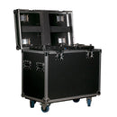 ADJ DRC MHX, Dual Road Case for Hydro Spot 2, Hydro Beam X12, Hydro Beam X2, Hydro Wash X19, Focus Spot 6Z, Vizi CMY 300, Vizi Beam 12RX and Similar Size ADJ Fixtures