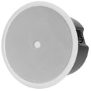 RCF CMR-S-60T-W, Passive 320W 6.5" 2-Way Ceiling Subwoofer with Transformer - 8 Ω, 70/100V (White)