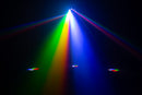 Eliminator CenterDroid, High Energy Centerpiece Effect with 6 Tilting Beams, 4 Rotating Beams, Plus Red and Green Laser Effects