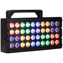 ADJ 40 HEX Panel IP, IP65 Panel, 40 x 20 Watt RGBAL+UV, 10 Pixel Zone Control, Filter and Barn Door Options, Aria X2