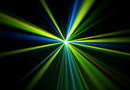 Eliminator Vortex 150, 150 Watt White LED, X/Y Barrel, Moonflower with Color/Gobo Combinations