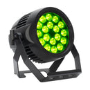 ADJ Encore LP18IP, IP65 Rated Quad Par with 4 in 1 Rgbl LEDs, 18 x 20 Watt, Tunable White, High CRI, PowerCon True 1 In/Out Connectors, DMX IP Rated 5 Pin DMX 10 Degree Beam Angle, Included 25 Degree Lens Filter