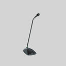 Shure MX415R/N, Microflex 15-Inch Modular Gooseneck Microphone, 15" Shock-Mounted Gooseneck, No Capsule, with LED ring, includes surface mount preamplifier