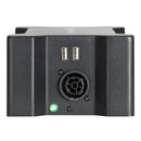 ADJ Power Bone T1ED, Distribution Box with 2 x Seetronic IP65 Outdoor Locking Power Input and Thru Connections with 4 x Standard Indoor Edison Outputs Sockets