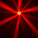 Eliminator Stryker Max, 240 Watt LED Moving Head Wash, 6 x 40 Watt RGBW LEDs, LED FX Ring