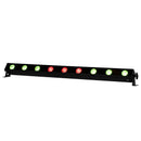 ADJ UBL9H, 1 Meter Linear Lime Infused Bar, 9 x 20 Watt HEX LEDs, RGBAL+UV, 17 Degree Beam Angle, High CRI of 90, Includes 20 Degree Diffusion Lens