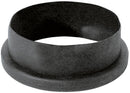 K&M 85890 Leveling Adapter, Black, Pack of 2, Height 14.5 mm, For Distance Rods, For a Wobble-Free Fit, Plastic
