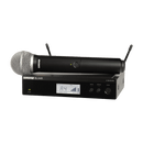 Shure BLX24/PG58-J11, Vocal System with (1) BLX4 Wireless Receiver and (1) Handheld Transmitter with PG58 Microphone