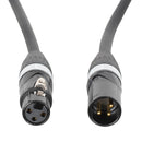 Accu-Cable XLPRO-3, 3 ft Pro XLR M to XLR F