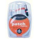 Accu-Cable RC4-6, 6 ft RCA to Dual 1/4"