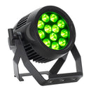 ADJ Encore LP12IP, IP65 Rated Quad Par with 4 in 1 RGBL LEDs, 12 x 20 Watt, Tunable White, High CRI, PowerCon True1 In/Out, IP Rated 5 Pin DMX, 10 Degree Beam Angle, Includes 25 Degree Lens Filter