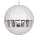 RCF BS 8, Passive Pendent Ball Speaker, 5/10/20W, 100V, 5M Suspension Cable (White)