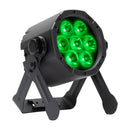 ADJ ElectraPix Par 7, IP65 Par, Battery Powered, 7 x 20 Watt HEX LED Rgbaluv Individual Pixel Control, Backround RGB LEDs, Aria X2 Wireles, 20 Degree Diffusion Filter, L Track System