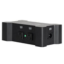 Accu-Cable Power Bone T1ED, Power Distribution Box with 2 x Seetronic IP65 Outdoor Locking Power Input and Thru, 4 x Standard Indoor Edison Output Sockets