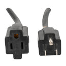 Accu-Cable EC-163-6, 6 Ft 16 Gauge Black AC Extension