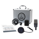 AKG C414 XLS, Studio Condenser Microphone, Engineered for highest linearity and neutral sound, Read More, Nine selectable polar patterns
