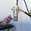 On-Stage AS800, FET Condenser Mic, Silver