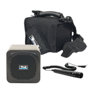 Anchor Audio MINI Pro System 1, MINI Portable PA, AnchorLINK, battery recharge kit, soft carry case, wired handheld microphone, wireless belt pack transmitter with headband microphone