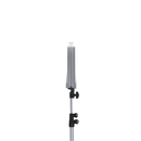 K&M 10810 Music Stand, Black, 3-Piece Folding Design, Traditionally Foldable, Non-Scratching Locking Screws, Height 720-1,520 mm, Steel