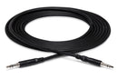 HOSA - Stereo Interconnect, Right-angle 3.5 mm TRS to Same, 10 ft