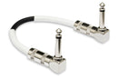 HOSA - Guitar Patch Cable, Hosa Right-angle to Same, 12 in
