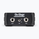 On-Stage DB1000, Active DI Box, Metal w/ Nylon Bumpers Construction