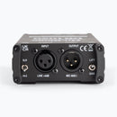 On-Stage DB1050, Passive Multimedia DI Box, Metal w/ Nylon Bumpers Construction