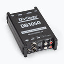 On-Stage DB1050, Passive Multimedia DI Box, Metal w/ Nylon Bumpers Construction
