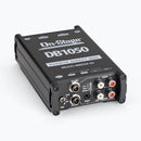 On-Stage DB1050, Passive Multimedia DI Box, Metal w/ Nylon Bumpers Construction