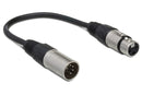 HOSA - DMX512 Adapter, XLR5M to XLR3F, 6 in