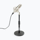 On-Stage DS7200B, Adjustable Desktop Mic Stand, Height 9"-13", Black