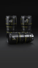 DZOFILM CATTA Ace 35-80MM T2.9_PL/EF Mount-Black_color box, Full-Frame Parfocal Cine Zoom, Interchangeable PL EF LPL Mount, 16-Blade Iris, M77 Front Filter