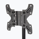 On-Stage FPS6000, Air-Lift Flat Screen Mounting System, Height Adjustment 47" - 74", 50 lbs. Weight Capacity, 46" Base Spread, Steel and Aluminum Construction, Black