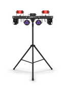 Chauvet DJ GigBAR Move ILS, 5-in-1 Pack-n-Go Lighting System with Moving Heads, Derbys, Pars, Lasers and Strobes, ILS Compatible