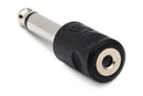 HOSA - Adapter, 3.5 mm TRS to 1/4 in TS