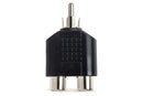 HOSA - Adapter, Dual RCA to RCA