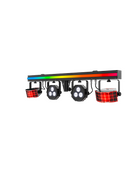 Chauvet DJ GigBAR 3 ILS, 4-in-1 Pack-n-Go Lighting System with Derbys, Wash, Lasers and Strobe Effects, ILS Compatible