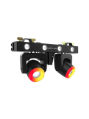 Chauvet DJ GigBAR Bridge Beam ILS, 6-in-1 Pack-n-Go Lighting System with Moving Beam Effects, Derbys, Pars, Lasers and Strobes, ILS Compatible